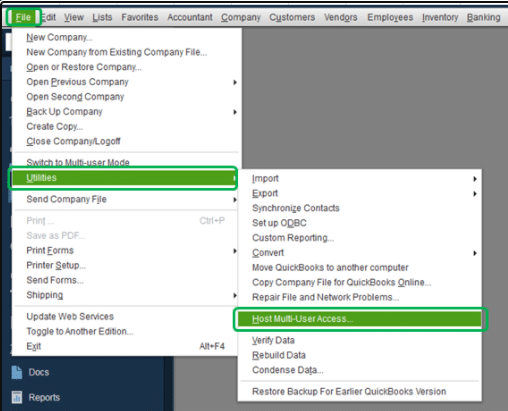 QuickBooks Multi-User Hosting Setup