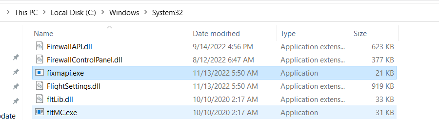 Fixmapi.exe