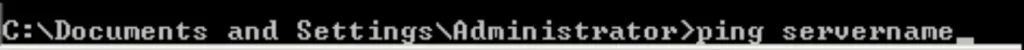 your server name