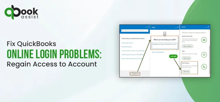 How to Fix QuickBooks Online Login Problems Regain Access to Account
