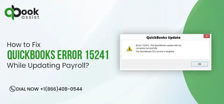 QuickBooks Update Error 15241