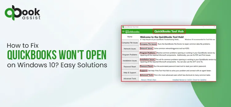why won't QuickBooks open on my computer