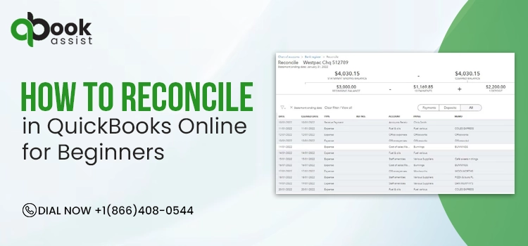 how to reconcile bank account in quickbooks online