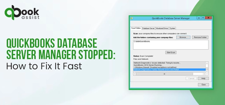 QuickBooks database server manager download