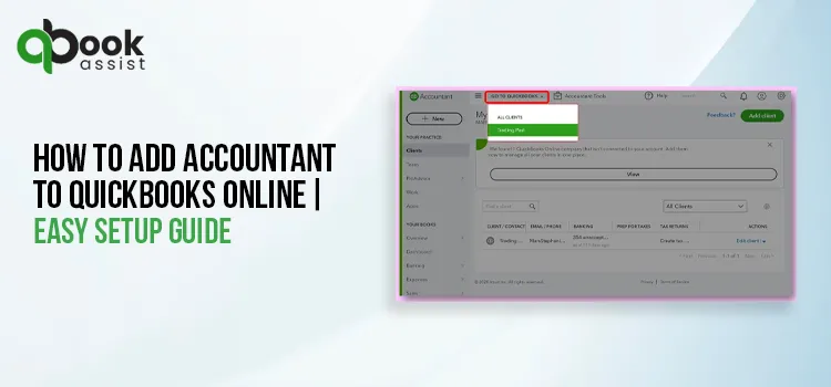 QuickBooks Online accountant access